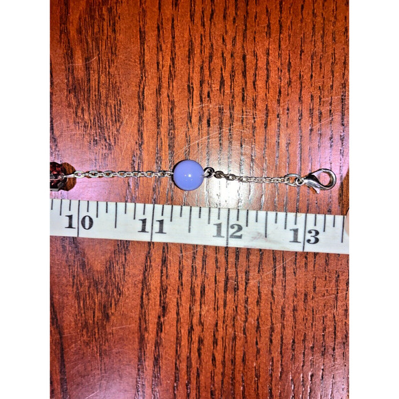 Long Spaced Multi-Color Bead Station 49.25 Inch Necklace! - Picture 8 of 8